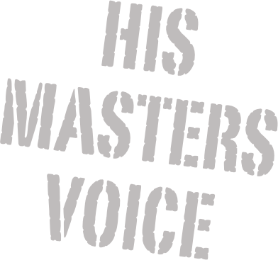 His 
masters 
voice